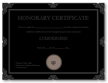 Lumokinesis Course